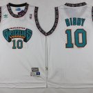 Men's & Youth Memphis Grizzlies #10 Mike Bibby Throwback Jersey White Stitched