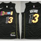 Men's & Youth Miami Heat #13 Bam Adebayo Jersey 75th Anniversary Diamond 2022 Black City Edition
