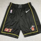 Men's & Youth Miami Heat Swingman Basketball Shorts 75th Anniversary Diamond 2022 Black City Edition