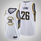 Men's & Youth Indiana Pacers Jeremy Lamb #26 White Association Swingman Jersey