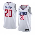 Men's & Youth Los Angeles Clippers #20 Landry Shamet Association Swingman Jersey White