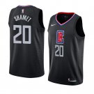 Men's & Youth Los Angeles Clippers #20 Landry Shamet Statement Swingman Jersey Black
