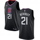 Men's & Youth Los Angeles Clippers #21 Patrick Beverley Black Basketball Jersey