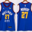 Denver Nuggets #27 Jamal Murray Jersey 2021 Blue Statement Edition Swingman Basketball