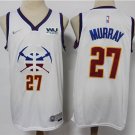 Denver Nuggets #27 Jamal Murray Jersey 2021 White Earned Edition Swingman Basketball