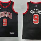 Men's & Youth Chicago Bulls #9 Nikola Vucevic Jersey Black Swingman Basketball