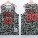 Men's & Youth Chicago Bulls #23 Michael Jordan Jersey 1996-97 Camo Classics Basketball