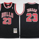 Men's & Youth Chicago Bulls #23 Michael Jordan Jersey 1997-98 Black Classics Basketball