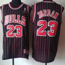 Men's & Youth Chicago Bulls #23 Michael Jordan Throwback Basketball Jersey Red Stripe