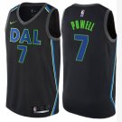 Men's & Youth Dallas Mavericks #7 Dwight Powell Basketball Jersey City Edition Black