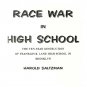 Race War in High School by Harold Saltzman