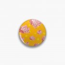 hydrangea polka Pin