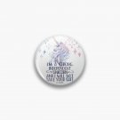 I am a strong independent unicorn - The lightning struck heart Pin I am a strong independent unicorn - The lightning struck heart Pin