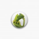 Kermit Contemplating, an aesthetic Pin