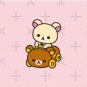 korilakkuma driving a Rilakkuma car Pin