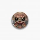 little rainbow flower owl Pin