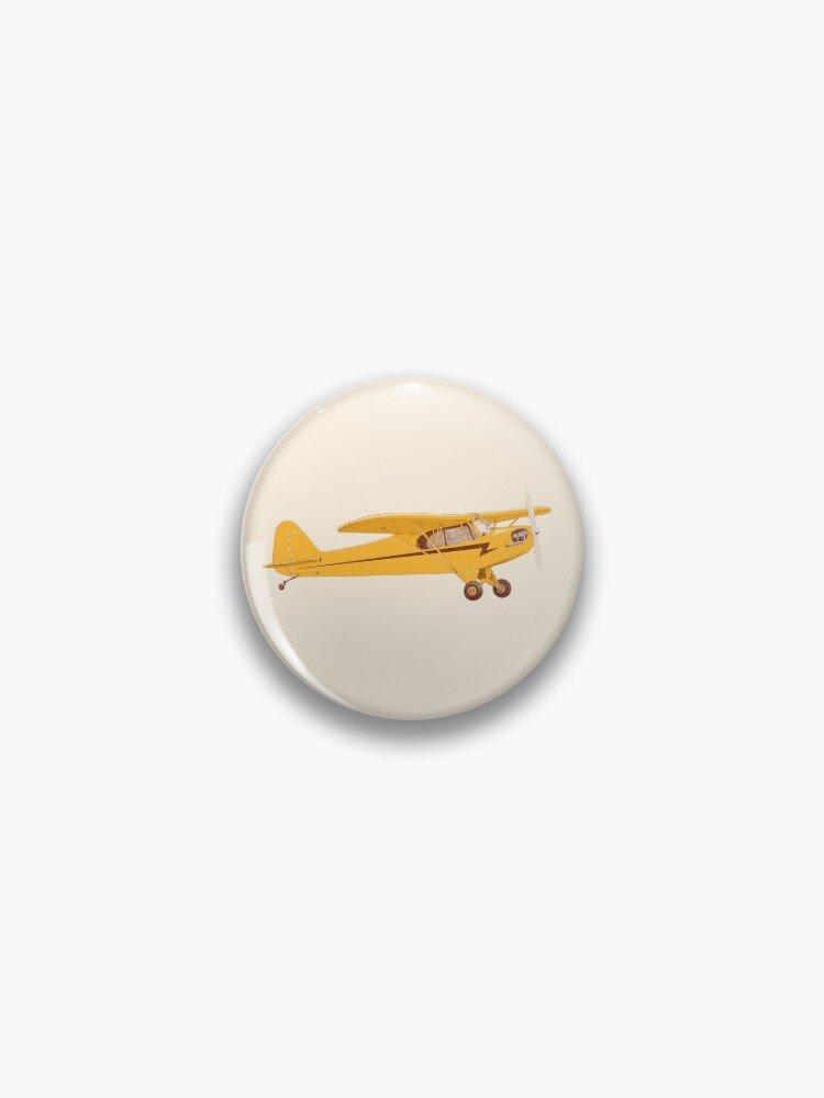 Little Yellow Plane Pin