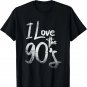 1990's 90s I Heart Nineties I Love the 90's Old School T-Shirt
