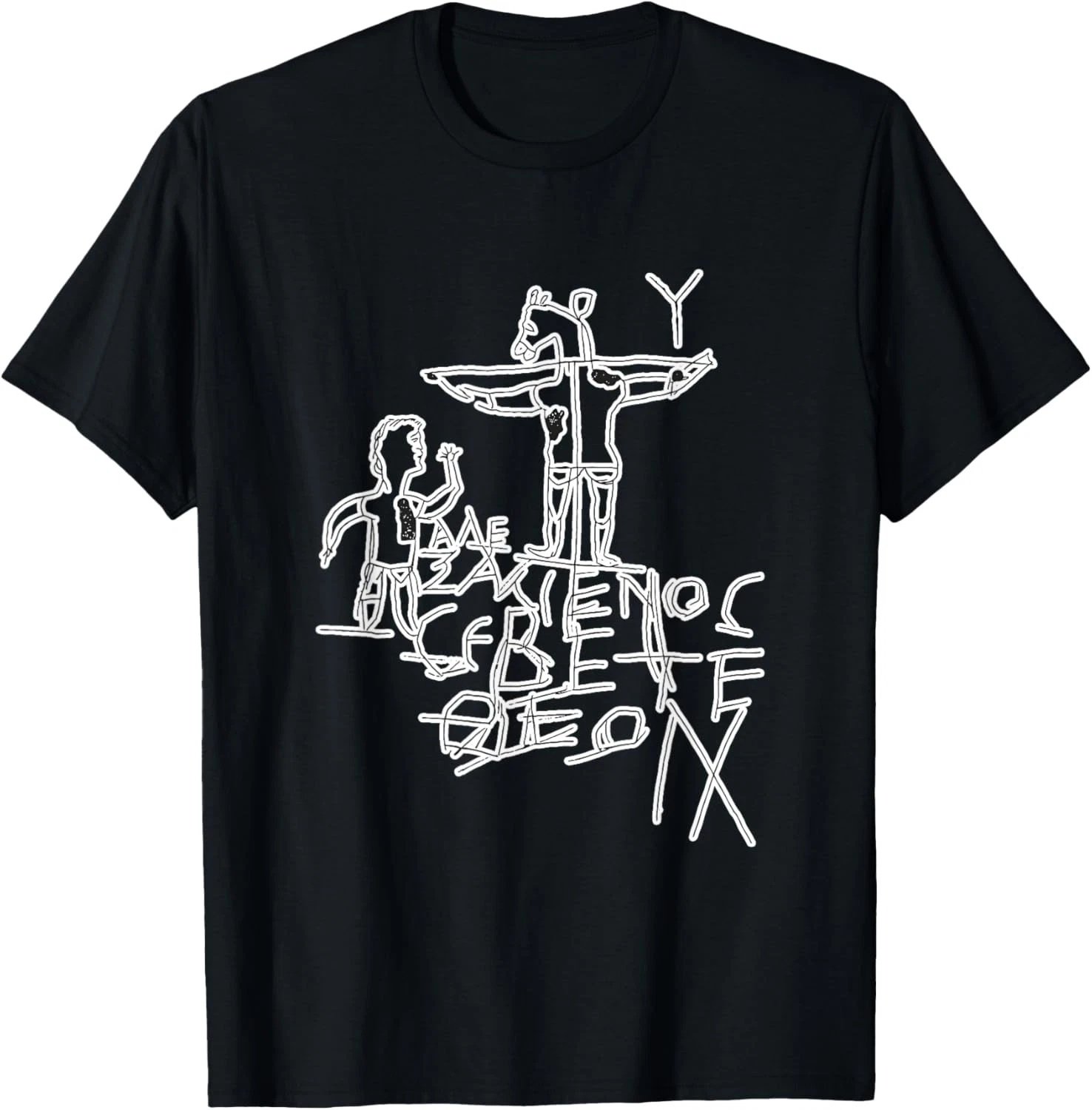 Alexamenos Graffiti - Graffito - Roman - Jesus - Christian T-Shirt