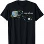 Artemis 2 Route Map SLS Rocket Launch Mission To The Moon Gift Unisex T-Shirt