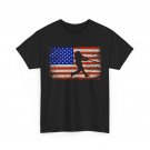 Baseball Shirt, Baseball Player USA Flag Baseball Sports Lovers Women Men Shirt