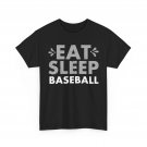Baseball Shirt, Eat Sleep Baseball Sports Baseball Lovers Women Men Shirt