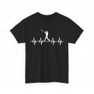 Baseball T-Shirt, Baseball Player Heartbeat Baseball Sports Fan Women Men Shirt