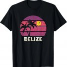 Belize Retro Surfer Beach Vintage Sunset Love T-Shirt Belize Retro Surfer Beach Vintage Sunset Love T-Shirt