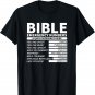 Bible Shirts, Emergency Numbers Christian Gift T-Shirt