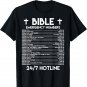 Bible Shirts, Emergency Numbers Christian Gift T-Shirt
