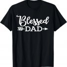 Blessed Dad Religious Jesus Christian Faith Church Papa Gift T-Shirt