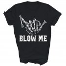 Blow Me Bagpiping Kilt Scottish Bagpipe Unisex Shirt Gift T-Shirt