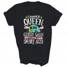 Camper Queen Classy Sassy Camping Unisex Shirt Gift T-Shirt Camper Queen Classy Sassy Camping Unisex Shirt Gift T-Shirt