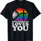 Christian Ally Pride Shirt This Christian Loves You T-Shirt