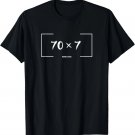 Christian Bible Verse Forgiveness Forgive Matthew 18_22 Gift T-Shirt