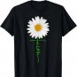 Christian Faith Cross Daisy Flower, Christian Men Women Gift T-Shirt