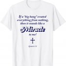 Christian men women youth tee Genesis 1_1 T-Shirt