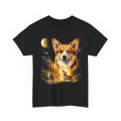 Corgi Howling at The Moon Vintage 90s Retro Dog Moon Funny Unisex T-Shirt Corgi Howling at The Moon Vintage 90s Retro Dog Moon Funny Unisex T-Shirt