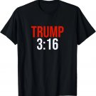 Donald Trump 2020_ 3_16 God Believer_ Trump Christian T-Shirt