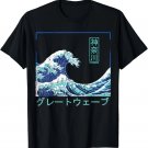 Vintage Asia Great Wave off Kanagawa Japan T-Shirt