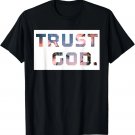 Trust God Period Palm Trees Inspiring Christian Gear T-Shirt
