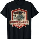 Trump's Snowflake Rmoval Service Funny Trump Christmas 2024 T-Shirt