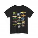 Fishing Shirt, Types of Freshwater Fish Species Fisherman T-shirt