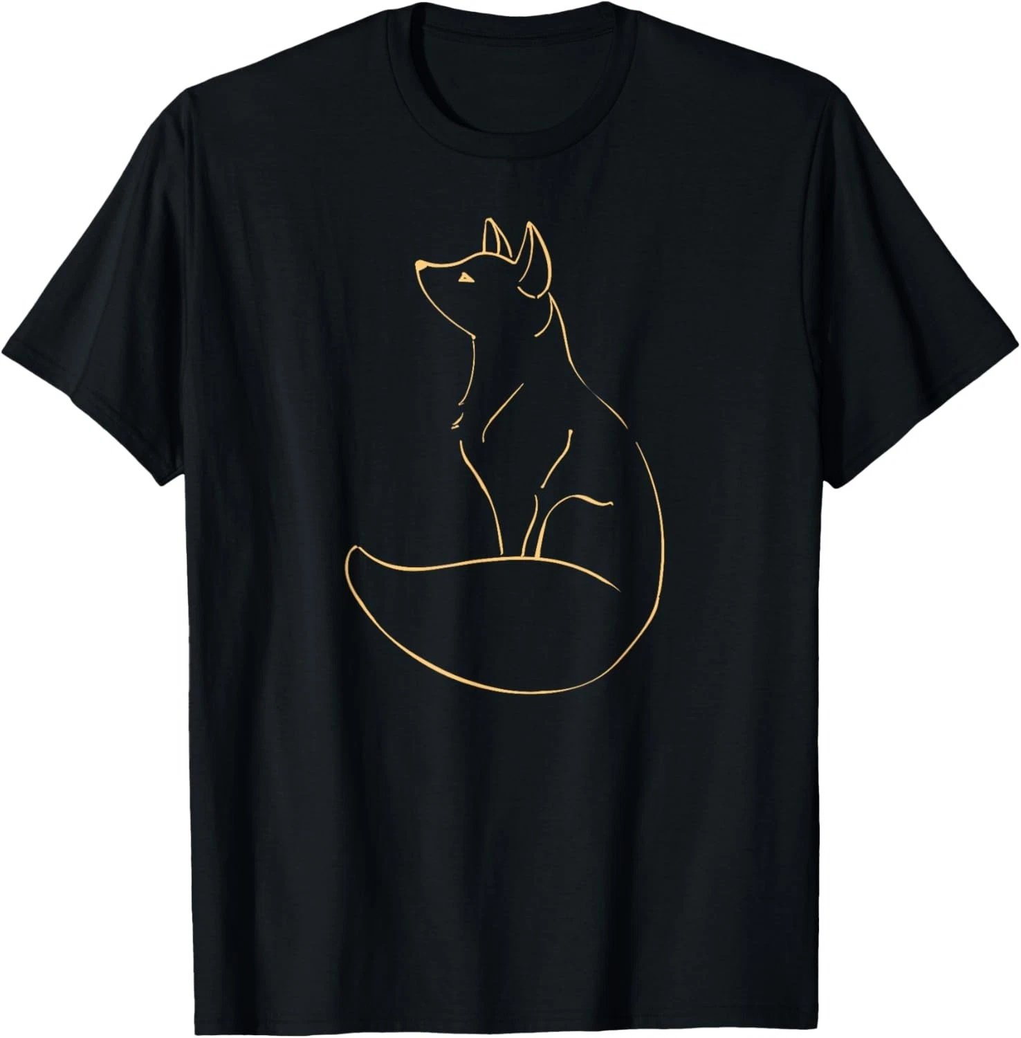 Fox Art Graphic Design Nature Love Gift T-Shirt