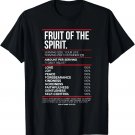 Fruit of the Spirit Galatians 5_22 Inspirational Christian T-Shirt