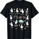 Funny It’s Ok to Be Different Autism Goose Teacher T-Shirt