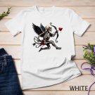 Gothic Valentine A Skeletal Cupid Strikes Funny T-Shirt Unisex T-shirt