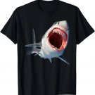 Great White Shark Marine Predator - Shark Bite Teeth T-Shirt