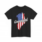 Greenland Map USA Flag 51st State Shirt, Greenland Lovers Women Men T-Shirt Greenland Map USA Flag 51st State Shirt, Greenland Lovers Women Men T-Shirt