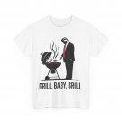 Grill Baby Grill Funny Trump Silhouette Shirt, 4th of July BBQ Lovers T-Shirt